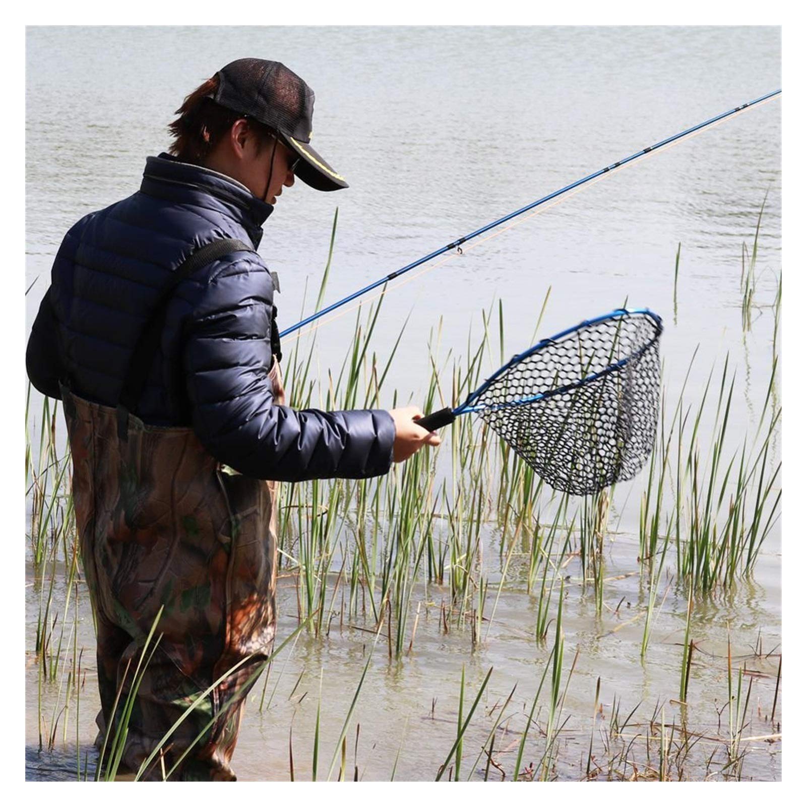 Amazon.com: Bclla Zkenyao-net Fishing 54x30x24cm Handle Fly